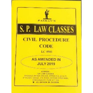 Prof. A. U. Pathan Sir's Code of Civil Procedure (CPC),1973 Notes for BA. LL.B & LL.B (July 2019 Syllabus) by S. P. Law Classes